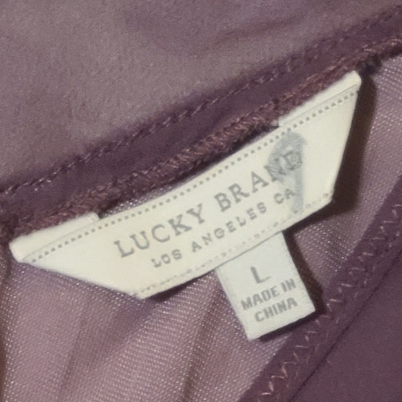 Lucky brand velvet tank top - Picture 6 of 9